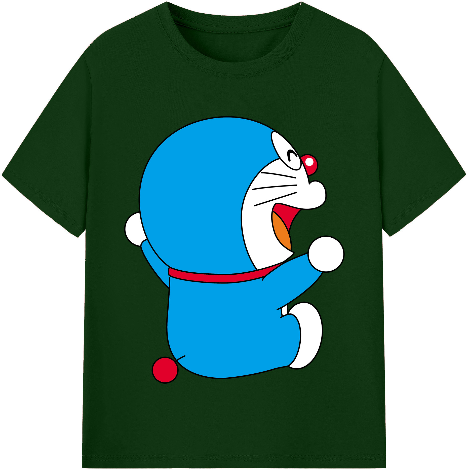 （画像用） ドラえもん Doraemon 綿100％半袖Tシャツ（フロントプリント）
